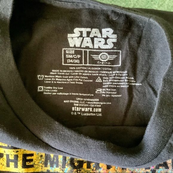 The Mighty Vader Star Wars T-shirt S - Picture 3 of 8